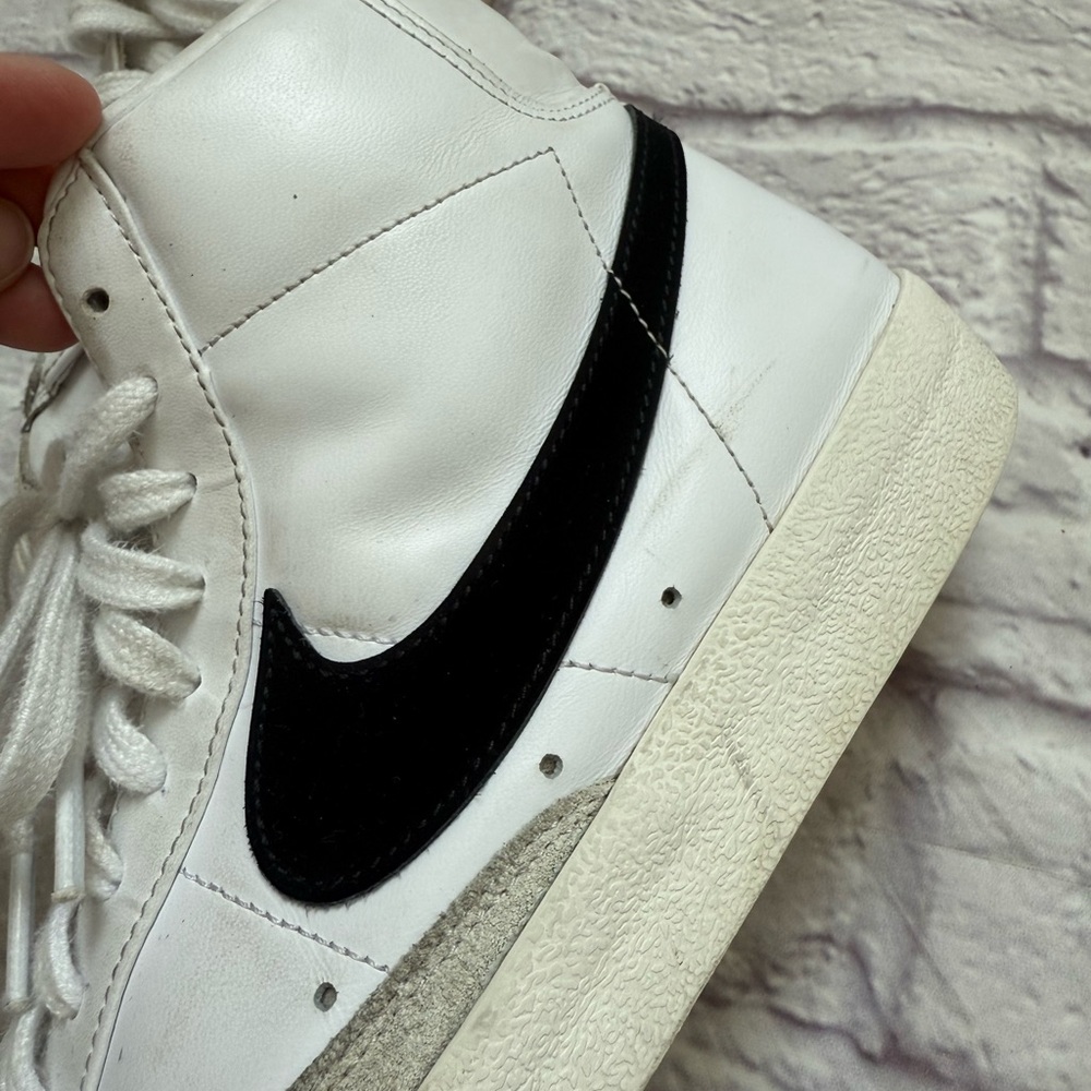Nike Women’s Blazers Sneaker High Tops With Black Swish View 3